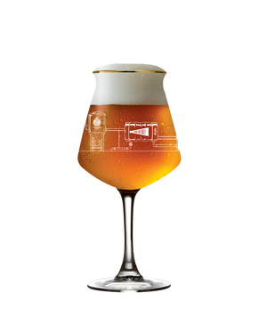 Verre à bière Hommage à La Fin du Monde Teku 14 oz
