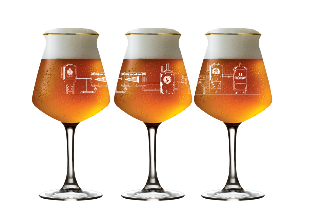 Verre à bière Hommage à La Fin du Monde Teku 14 oz