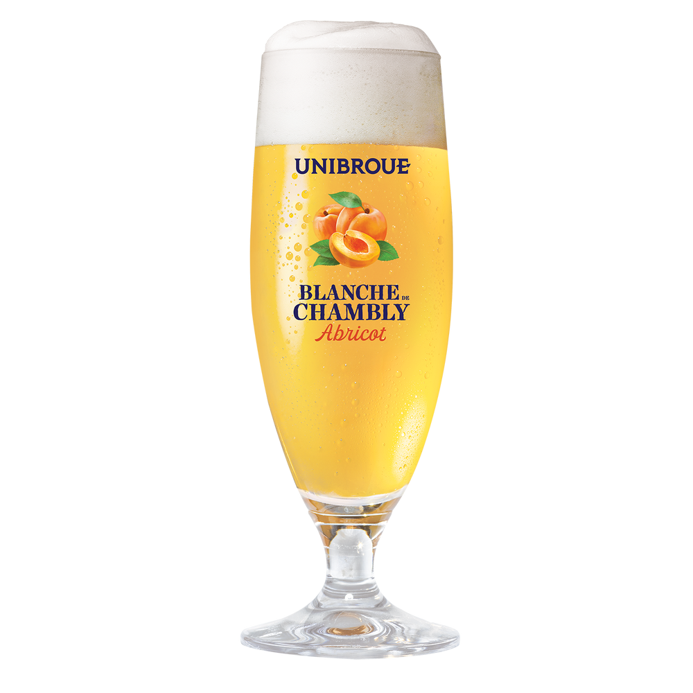 Unibroue Blanche Abricot Beer Flute 13oz