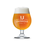 Verre à bière Unibroue 13oz Belgian